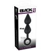 Black Velvets Plug каплевидной формы — фото N6