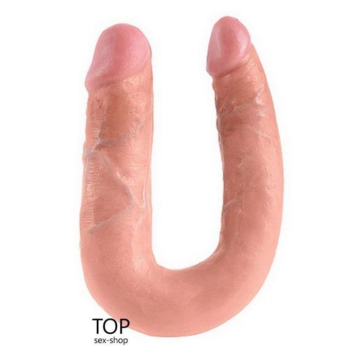 Pipedream King Cock U-Shaped Medium Double Trouble