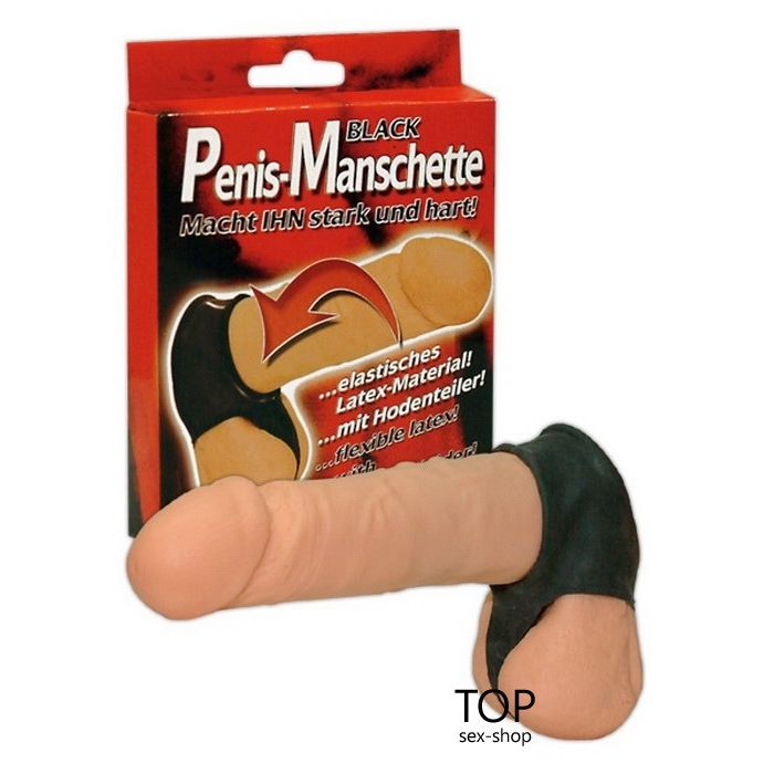 Penis-Manschette Black