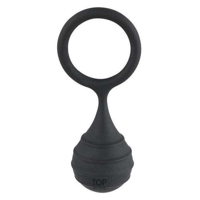 Cock Ring & Weight Black Velvets