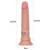 Lovetoy Dual layered Liquid Silicone Nature Cock 7'' — фото N5