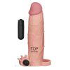 Lovetoy Pleasure X Tender Vibrating Penis Sleeve Add 3 inch (LV1066) — фото N5