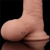 Lovetoy Sliding Skin Dual Layer Dong Whole Testicle 7.8" — фото N8