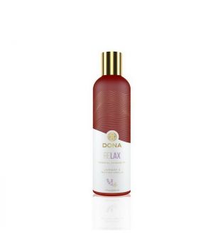 Массажное масло DONA Relax Lavender & Tahitian Vanilla Essential Massage Oil
