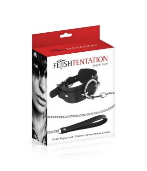 Fetish Tentation Ring and Leash