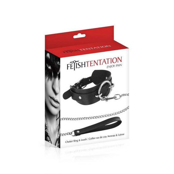 Fetish Tentation Ring and Leash