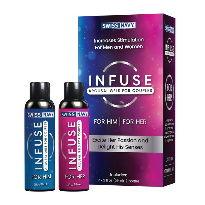 Swiss Navy Infuse Arousal Gels for Couples
