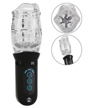 Rotating Masturbator Soft Sleeve-Cup
