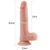 Lovetoy Dual layered Platinum Silicone Cock 8'' — фото N10