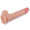 Lovetoy Dual layered Platinum Silicone Cock 8'' — фото N8