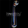 Lovetoy Twilight Gleam Glass Dildo- Alluring Arc — фото N6