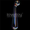 Lovetoy Twilight Gleam Glass Dildo- Alluring Arc — фото N5