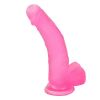 Lovetoy Jelly Studs Crystal Dildo Large 8" — фото N5