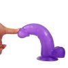 Lovetoy Jelly Studs Crystal Dildo Large 8" — фото N13