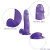 Lovetoy Jelly Studs Crystal Dildo Large 8" — фото N11
