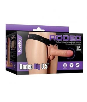 Lovetoy Unisex Hollow Strap-On Rodeo Big 8.5"