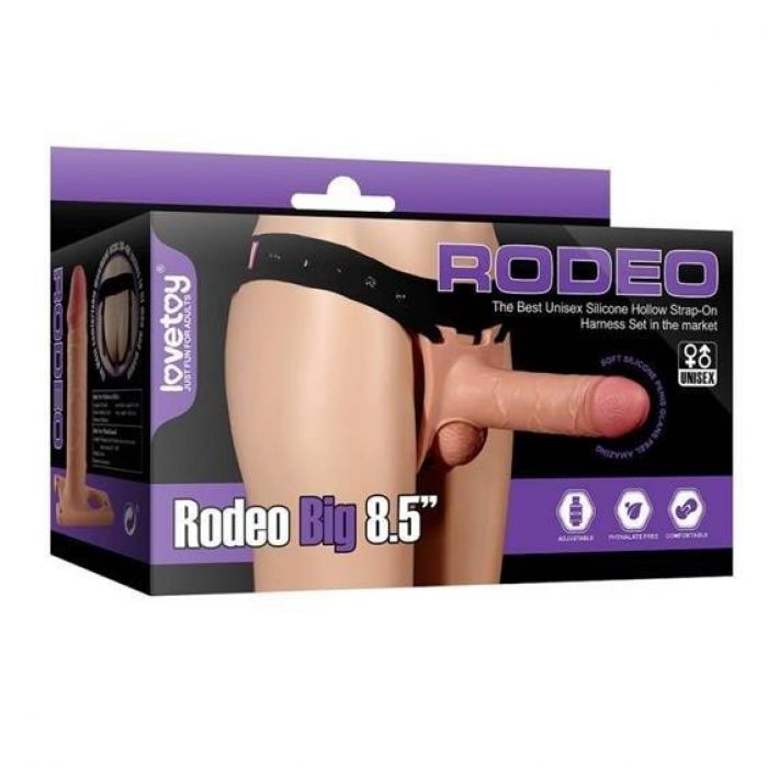Lovetoy Unisex Hollow Strap-On Rodeo Big 8.5"