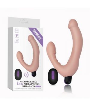 Lovetoy Rechargeable IJOY Strapless Strap-on Remote Controlled