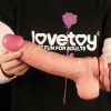 Lovetoy Dual Layer Platinum Silicone Cock 10" — фото N3