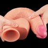 Lovetoy Dual Layered Platinum Silicone Cock 12" — фото N6