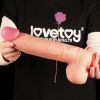 Lovetoy Dual Layered Platinum Silicone Cock 12" — фото N2