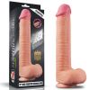 Lovetoy Dual Layered Platinum Silicone Cock 12" (LV411013) — фото N1