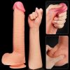 Lovetoy Dual Layered Platinum Silicone Cock 12" (LV411013) — фото N2