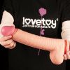 Lovetoy Dual Layered Platinum Silicone Cock 12" (LV411013) — фото N8