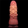 Lovetoy Dual layered Platinum Silicone Cock with Rope 9.5'' (LV411072) — фото N2