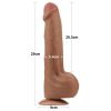 Lovetoy King Sized Sliding Skin Dual Layer Dong 11.5'' — фото N6