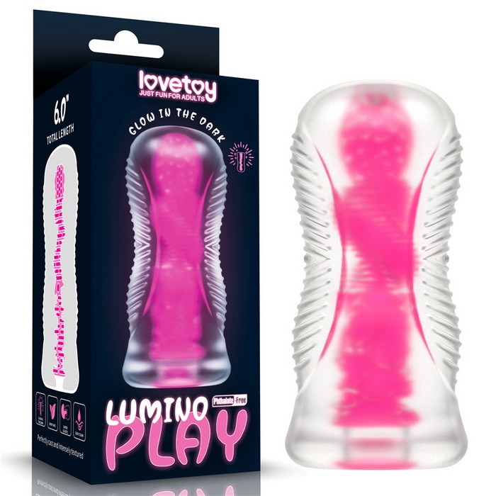Lovetoy Lumino Play Pink Glow 6.0''