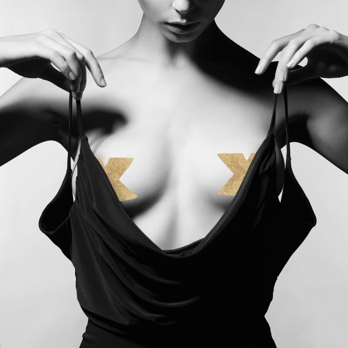 Bijoux Indiscrets Flash Cross Gold
