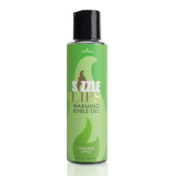 Sensuva Sizzle Lips Caramel Apple