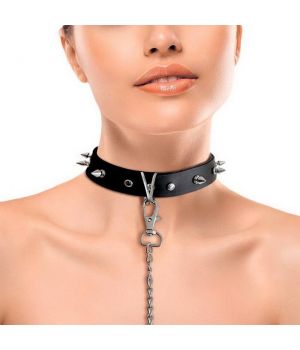 Art of Sex Collar Spikes and Leash