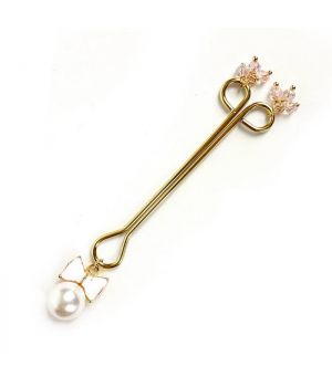 Art of Sex Clit Clamp Bow Pearl