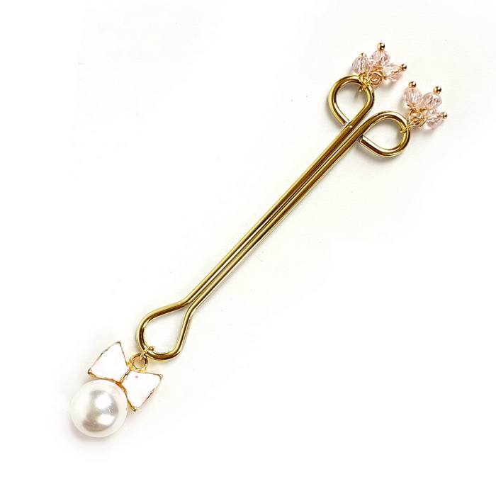 Art of Sex Clit Clamp Bow Pearl