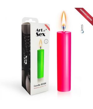 Свічка воскова Art of Sex size M 15 см низькотемпературна люмінесцентна