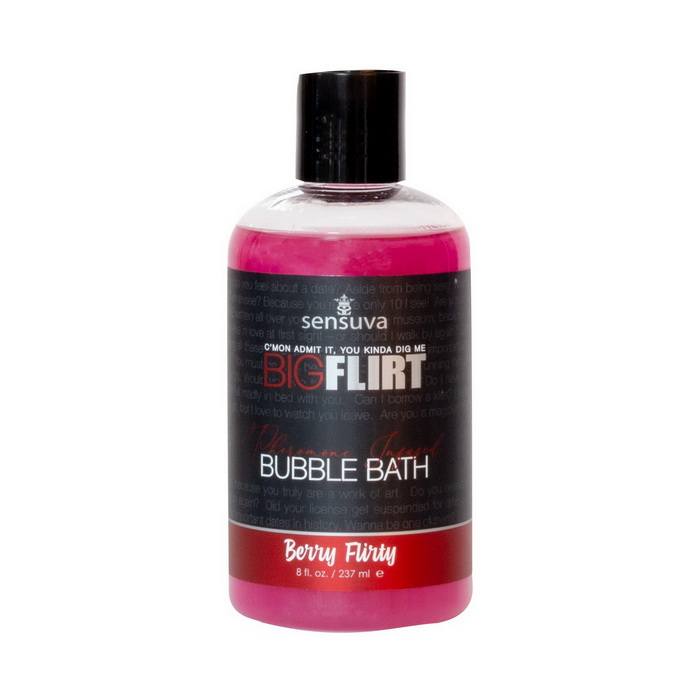 Sensuva Big Flirt Pheromone Bubble Bath Berry Flirty