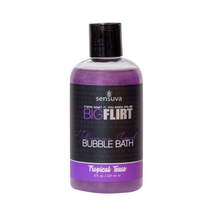 Sensuva Big Flirt Pheromone Bubble Bath Tropical Tease