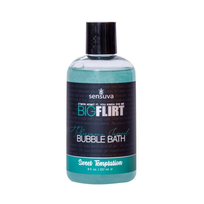Sensuva Big Flirt Pheromone Bubble Bath Sweet Temptation