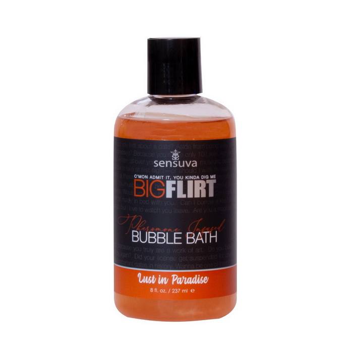 Sensuva Big Flirt Pheromone Bubble Bath Lust in Paradise