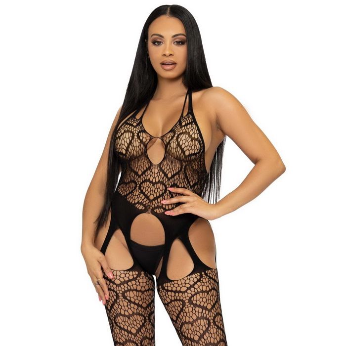 Leg Avenue Net suspender bodystocking