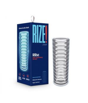 Blush Rize Ribz Glow in the Dark Masturbator