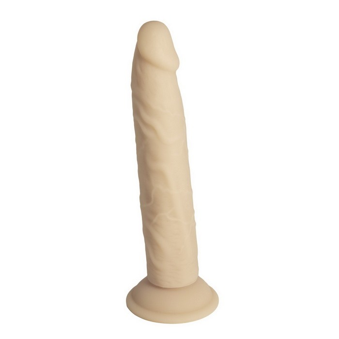 Naked Addiction 9″ Silicone Dual Density Bendable Dildo Vanilla