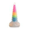 Creature Cocks Luminescent Rainbow Silicone Dildo — фото 1