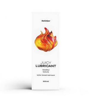 Satisfyer Juicy Lubricant Warm Wave water based