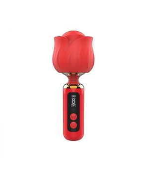 Loviss Rose Mini Massage Wand Vibrator