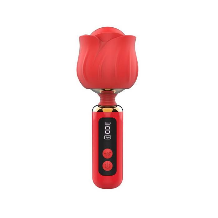 Loviss Rose Mini Massage Wand Vibrator