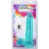 Doc Johnson Crystal Jellies 8 Inch Realistic Cock with Balls — фото 3