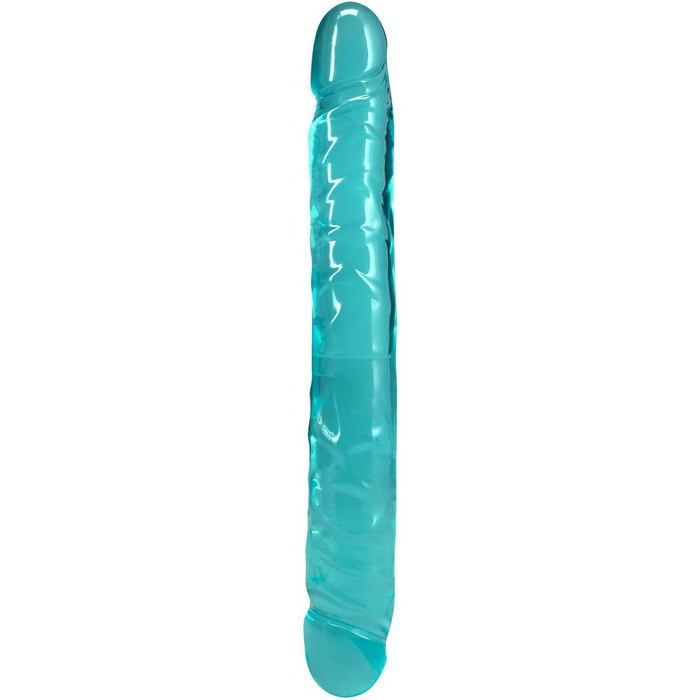 Doc Johnson Crystal Jellies 12" Jr. Double Dong